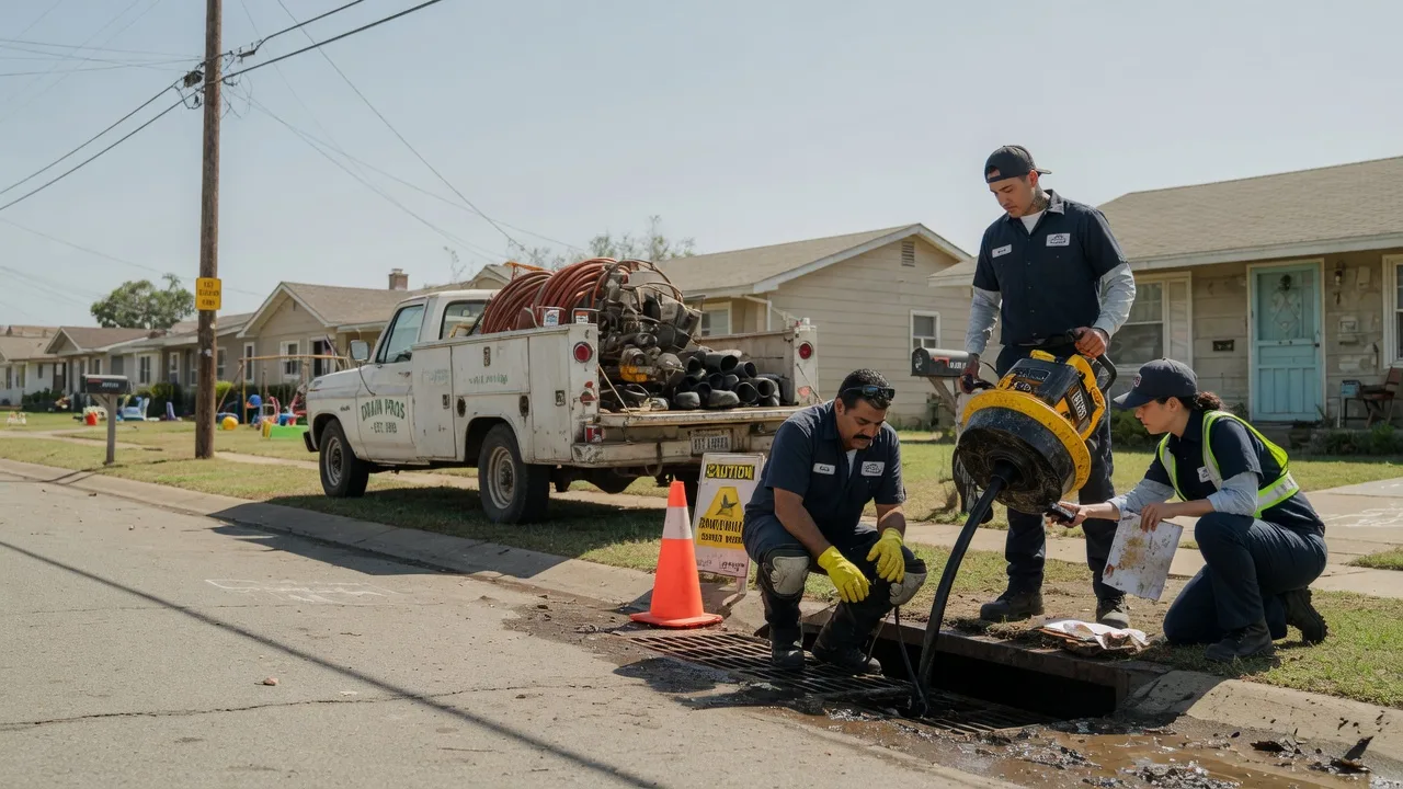 Drain Cleaning in Martindale, TX near me